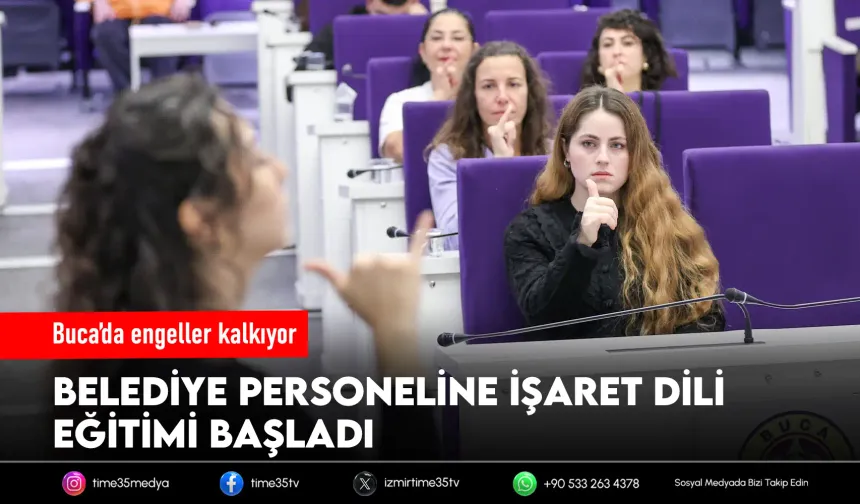 Buca Belediyesi’nden engelsiz hizmet adımı