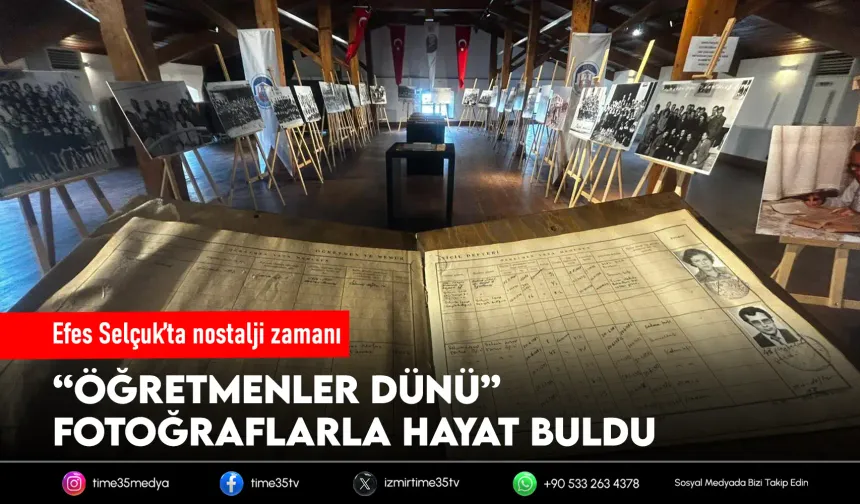 Dünün Öğretmenleri Selçuk Efes Kent Belleği’nde