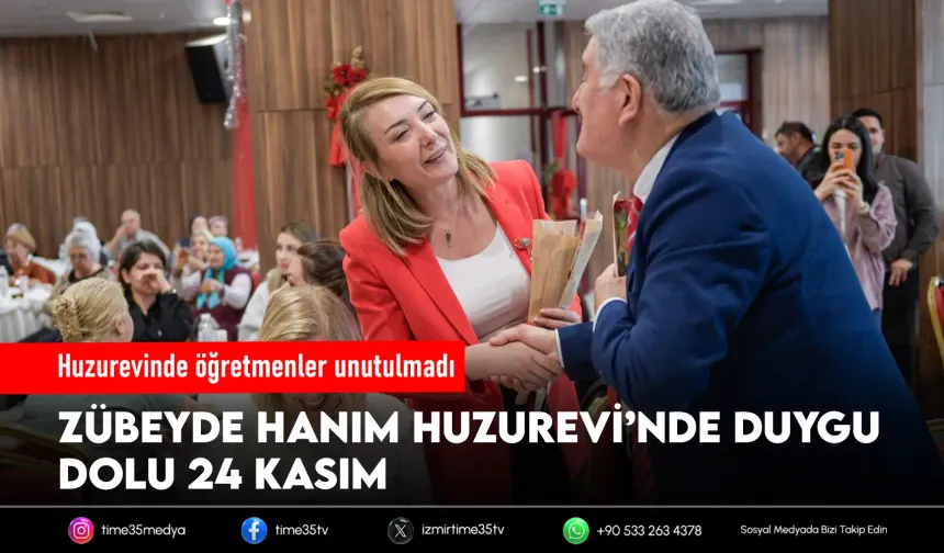 Zübeyde Hanım Huzurevi’nde 24 Kasım buluşması