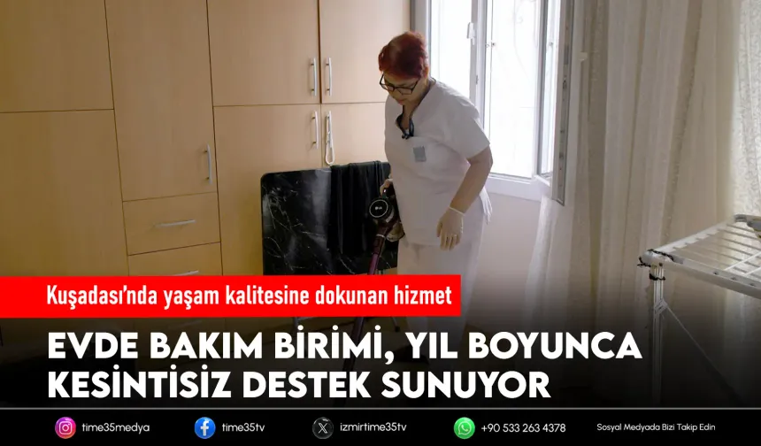 Kuşadası’nın yardım melekleri görev başında