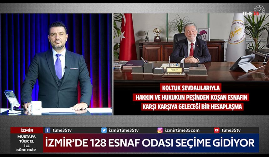 İzmir'de 128 esnaf seçime gidiyor