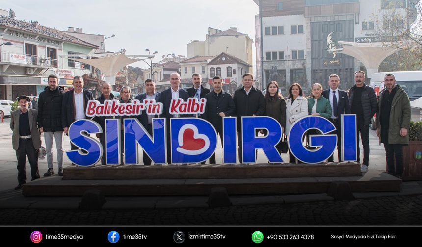 Başkan Ömer Günel’den Sındırgı’ya dayanışma ziyareti