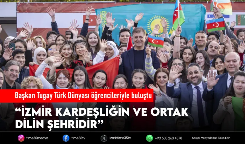 İzmir’de Türk Dili Ailesi Günü coşkusu