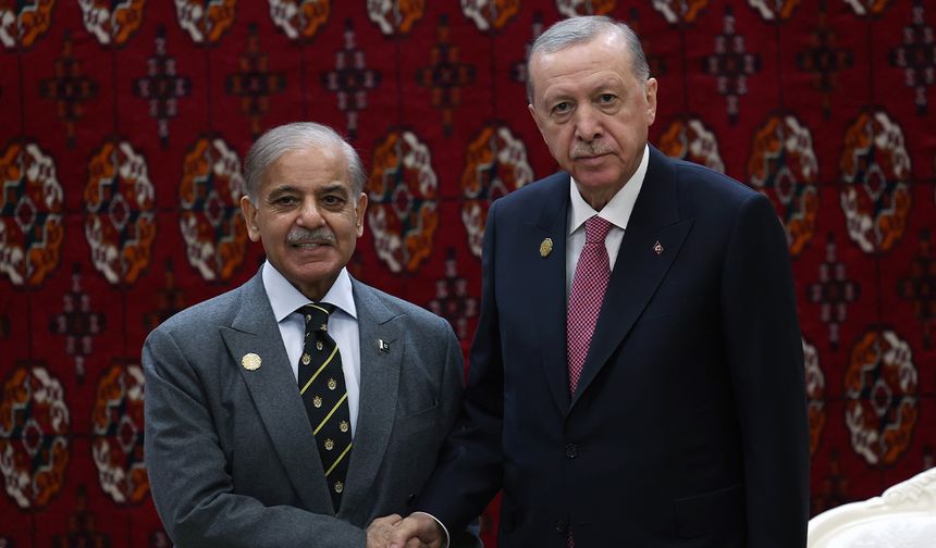 Cumhurbaşkanı Erdoğan, Pakistan Başbakanı Şerif ile görüştü