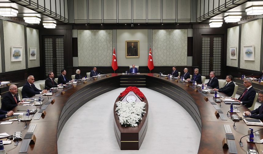 Cumhurbaşkanlığı Kabinesi toplandı