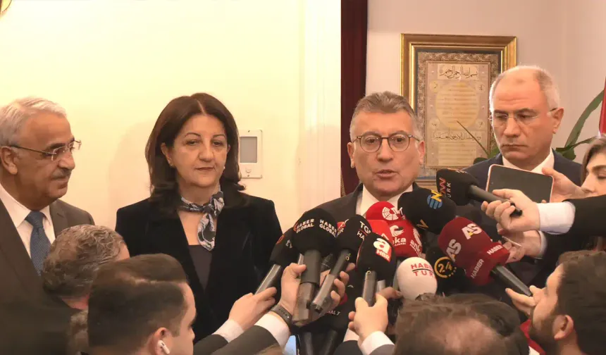 DEM Parti heyetinden AK Parti'ye ziyaret