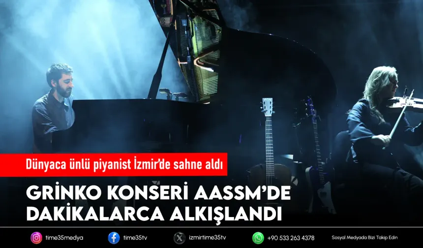 Evgeny Grinko, İzmir’de müzik şöleni sundu