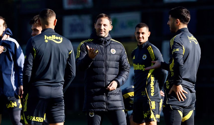 Fenerbahçe, ikas Eyüpspor maçının hazırlıklarını sürdürdü