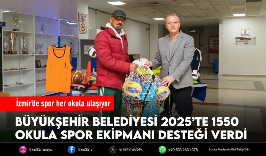 İzmir’de spor okul sıralarına taşınıyor