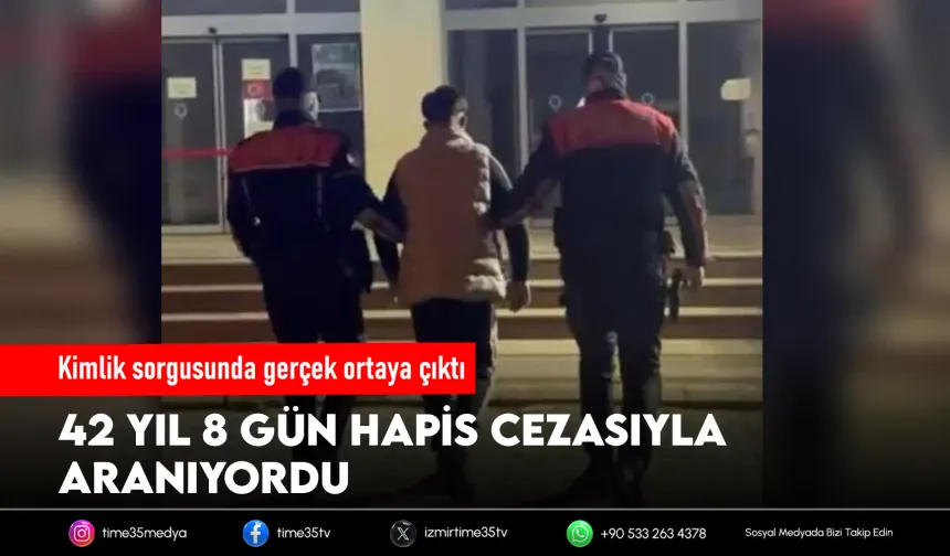 İzmir’de 42 yılla aranan hırsız yakalandı