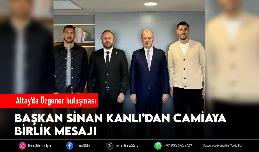 Altay yönetimi Özgener’le bir araya geldi