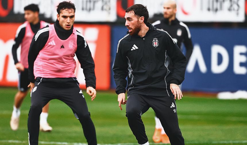 Beşiktaş, ikas Eyüpspor maçı hazırlıklarını sürdürdü