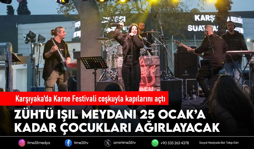 Karşıyaka'da Karne Festivali coşkuyla kapılarını açtı