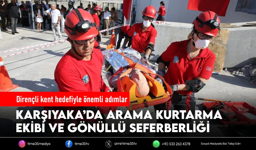 Karşıyaka’da ‘dirençli kent’ hamlesi!