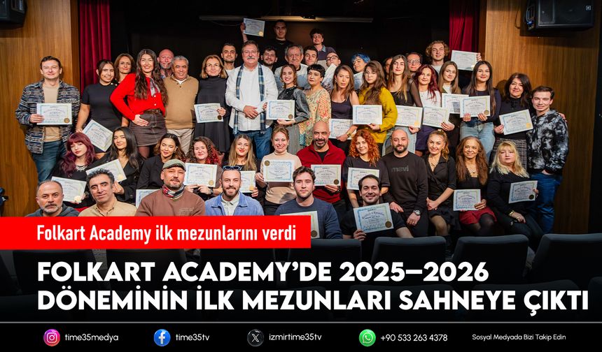 Folkart Academy ilk mezunlarını verdi