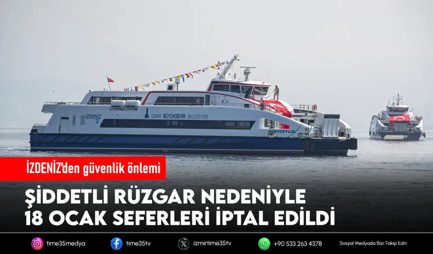 Nergis Festivali seferine 18 Ocak’ta rüzgar engeli