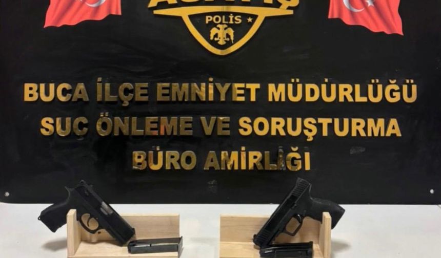 Ruhsatsız silah operasyonunda 4 şüpheli yakalandı