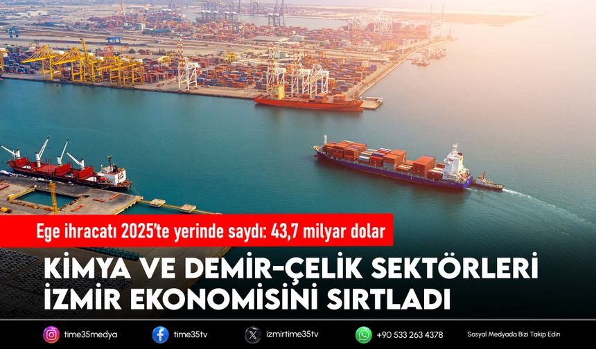 Ege ihracatı 2025’te yerinde saydı: 43,7 milyar dolar