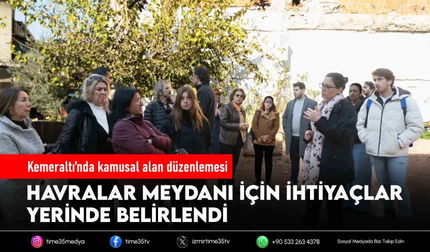 Havralar Meydanı katılımcı anlayışla tasarlanıyor