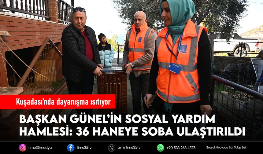 Kuşadası’nda dayanışma ısıtıyor