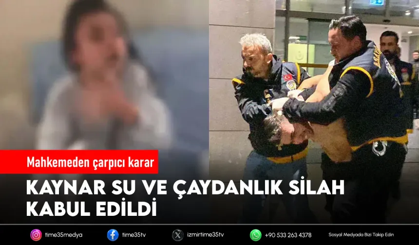 Kız kardeşine kaynar su döken sanığa ceza