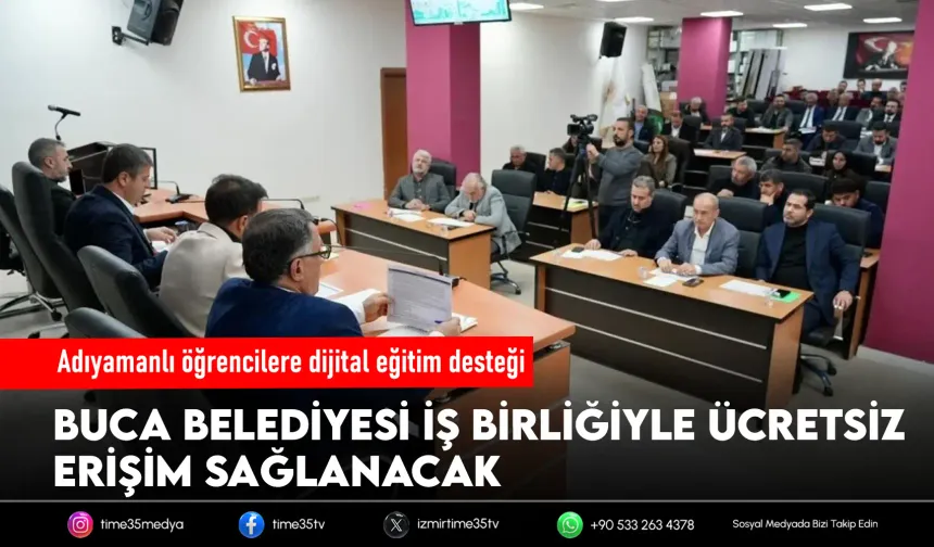 Adıyamanlı öğrencilere Buca’dan dijital dershane desteği