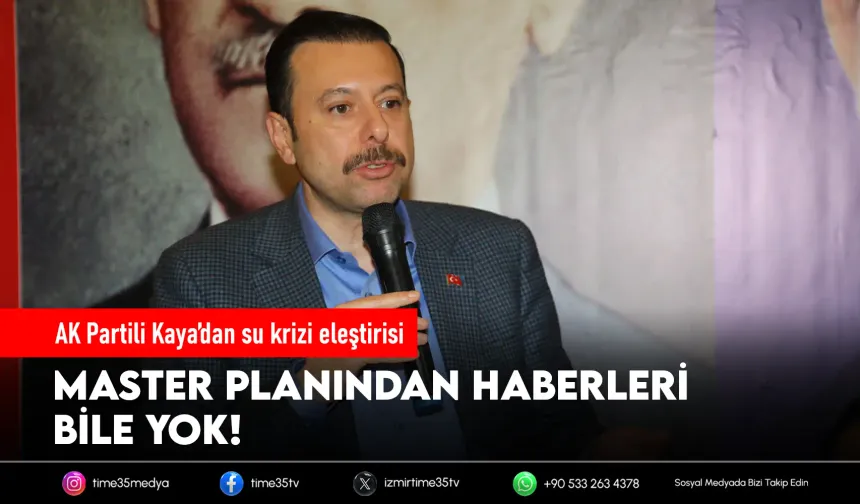 AK Partili Kaya’dan Büyükşehir’e su politikası eleştirisi