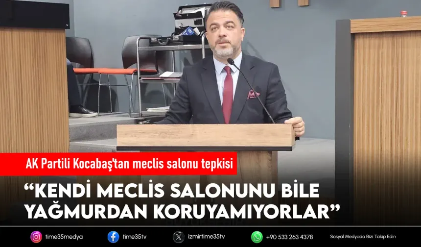 AK Partili Kocabaş’tan Büyükşehir’e sert eleştiri