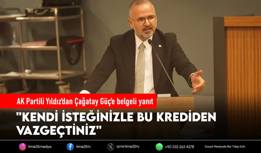 AK Partili Yıldız’dan Çağatay Güç’e belgeli yanıt