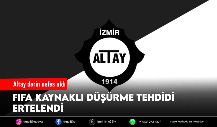 Altay'a FIFA dosyalarından müjde