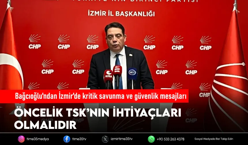 Bağcıoğlu'ndan kritik savunma ve güvenlik uyarıları