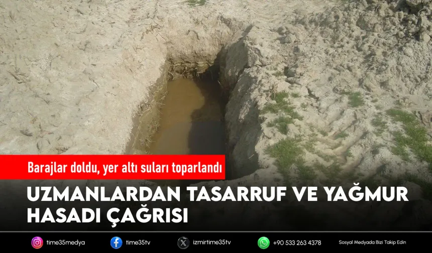 Yağışlar yer altı sularına can suyu oldu