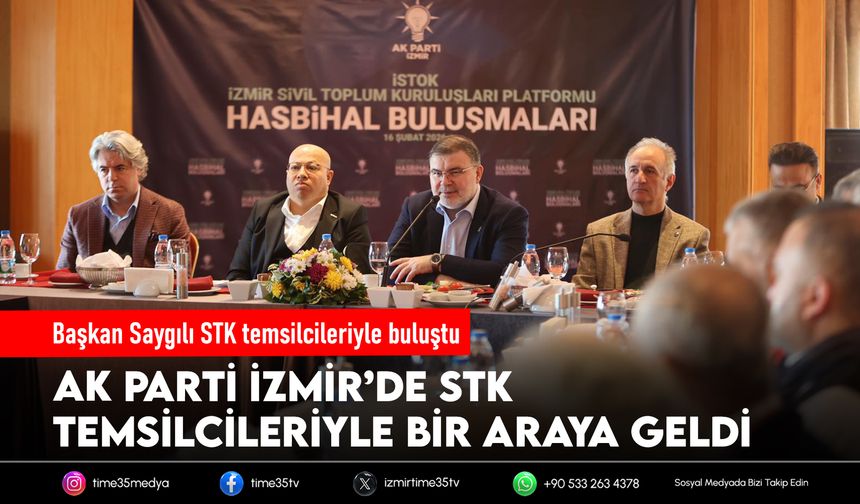 Başkan Saygılı STK temsilcileriyle buluştu