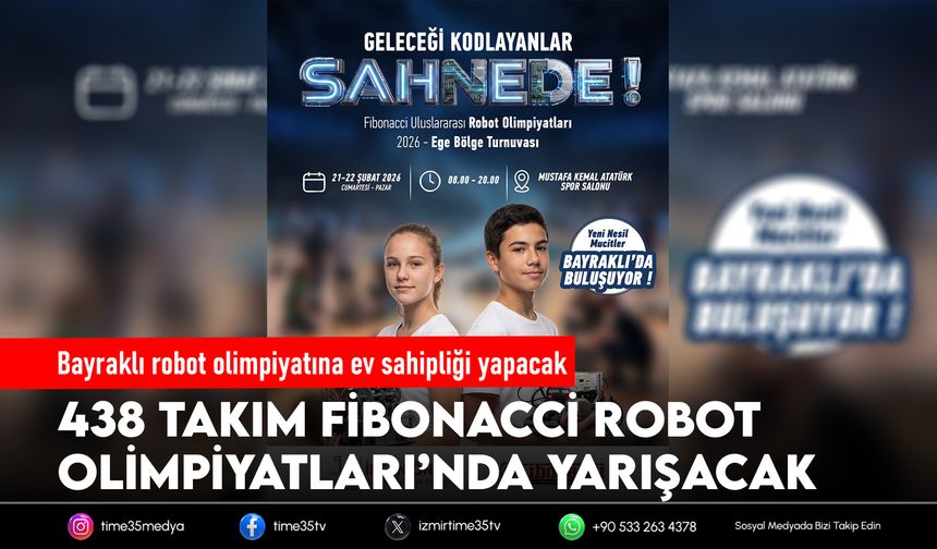 Bayraklı robot olimpiyatına ev sahipliği yapacak