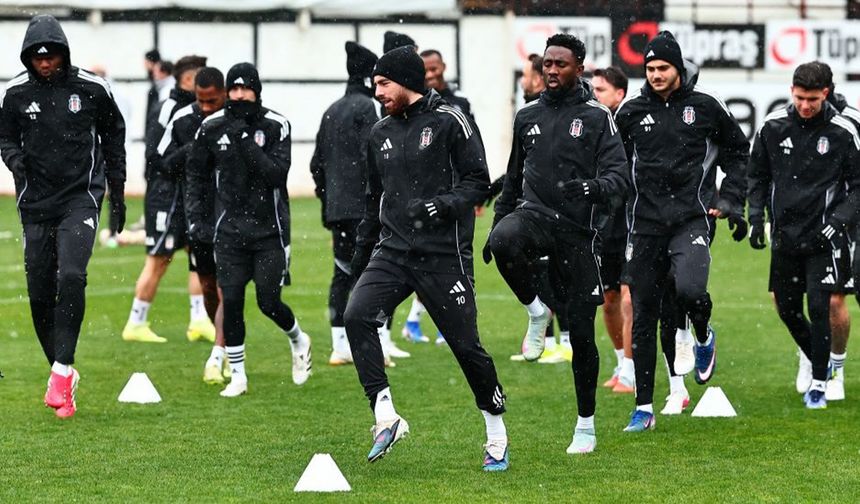 Beşiktaş, Göztepe maçının hazırlıklarına başladı