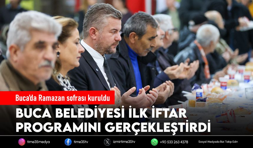 Buca’da Ramazan sofrası kuruldu
