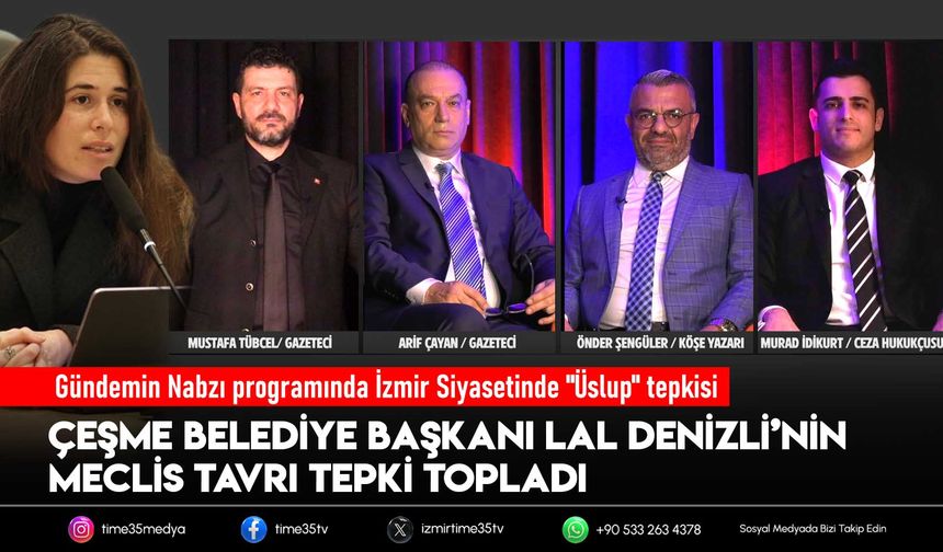 İzmir Siyasetinde "Üslup" Tartışması: Lal Denizli’nin Meclis Tavrı Tepki Topladı