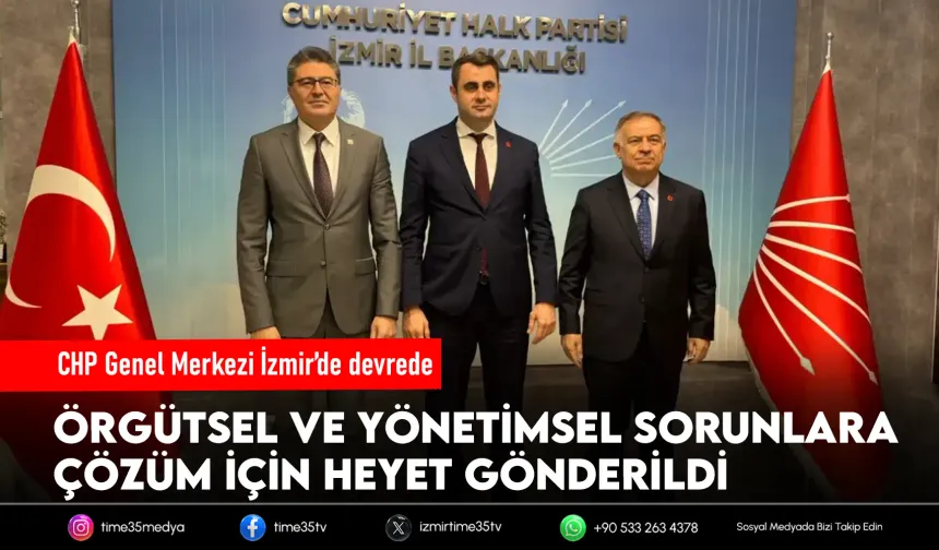 CHP Genel Merkezi İzmir’de kriz masasına oturdu