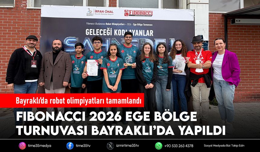Bayraklı’da robot olimpiyatları tamamlandı