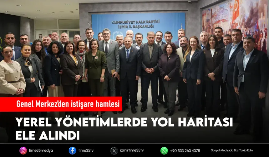 Genel merkez devrede: İzmir’de koordinasyon hamlesi