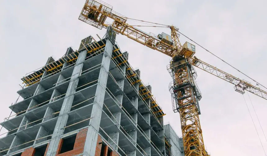 İnşaat üretimi yıllık yüzde 7,5 arttı