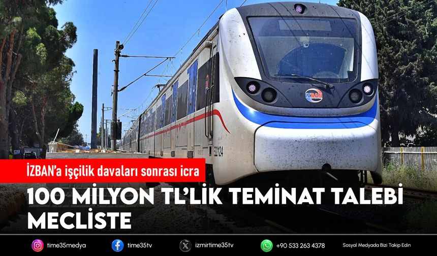 İZBAN’a işçilik davaları sonrası icra