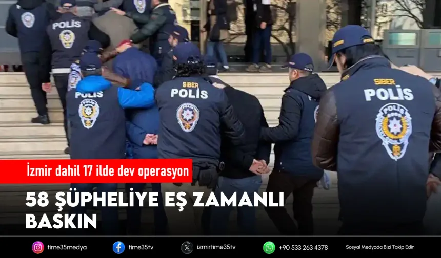 İzmir dahil 17 ilde yasa dışı bahis operasyonu