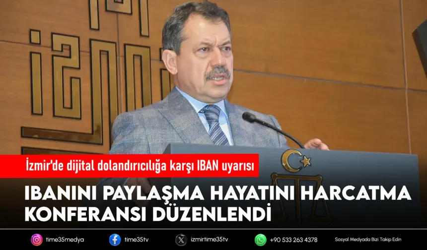 İzmir Adliyesi'nden 'IBAN' paylaşımı uyarısı