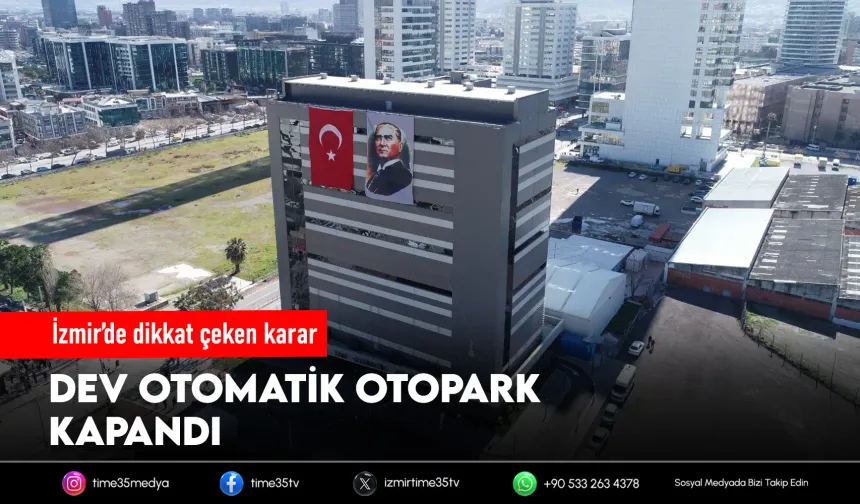 636 araçlık dev otopark kullanıma kapandı