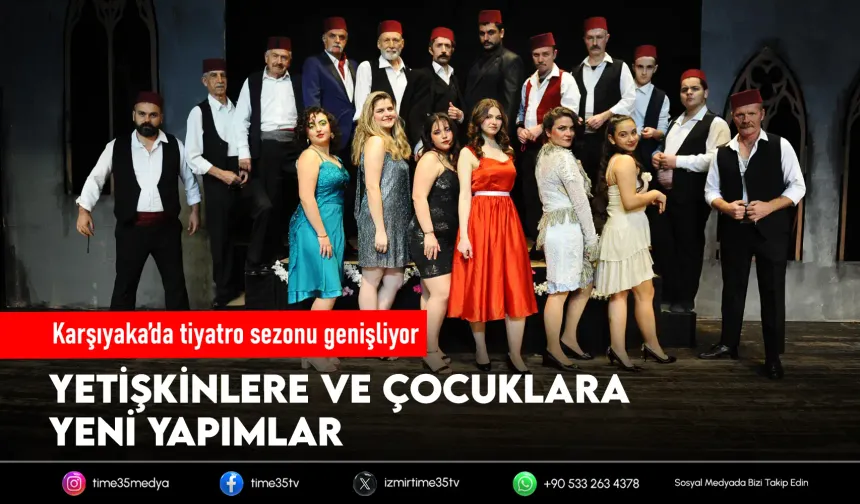 Karşıyaka Belediye Tiyatrosu’ndan iki yeni oyun