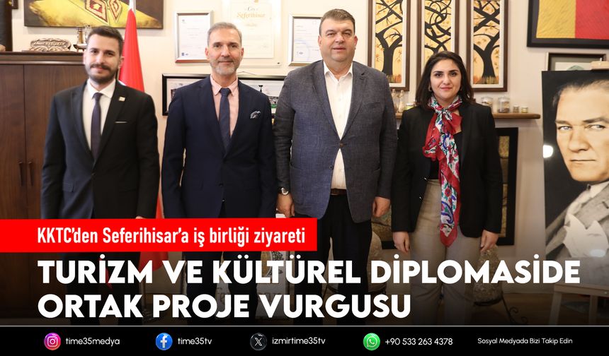 KKTC’den Seferihisar’a iş birliği ziyareti