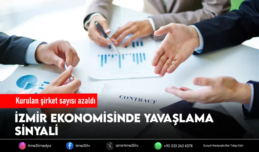 İzmir’de kurulan ve kapanan şirket sayıları açıklandı