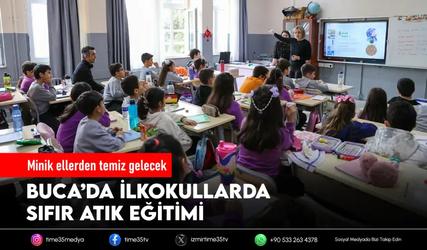 Bucalı çocuklara sıfır atık eğitimi