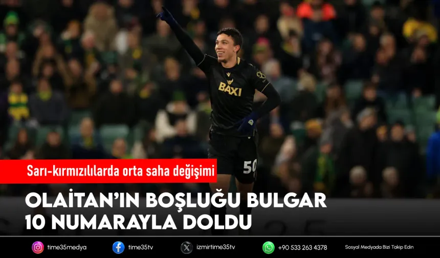 Göztepe, Olaitan'ın yerini aynı gün doldurdu